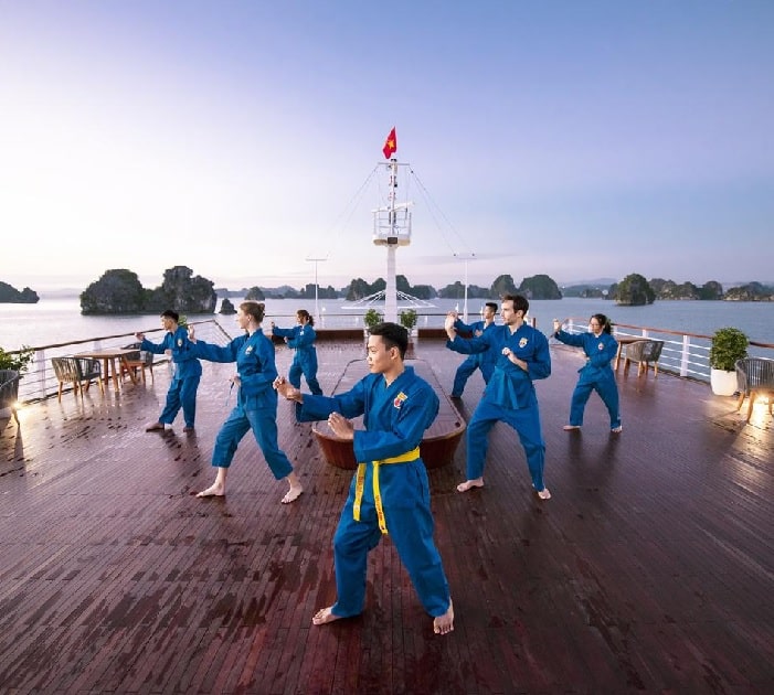 Sunrise Tai Chi on Sundeck