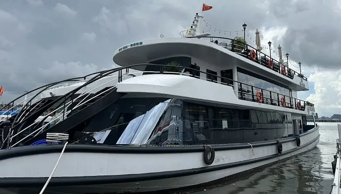 99-Seat Luxury Modern Catamaran