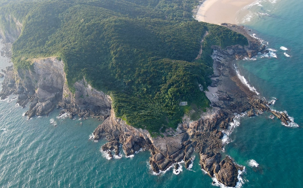 Sedimentary rock formations with bizarre and fascinating shapes