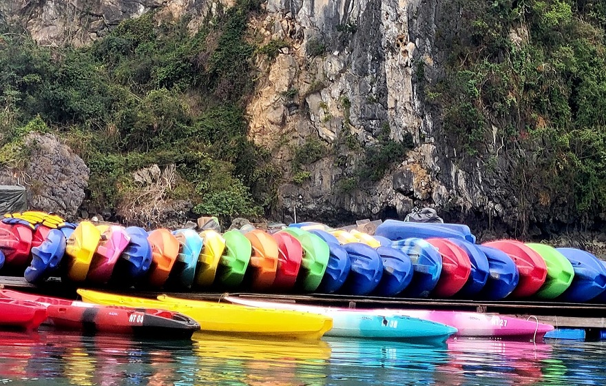 Kayaks for Rent in Halong Bay