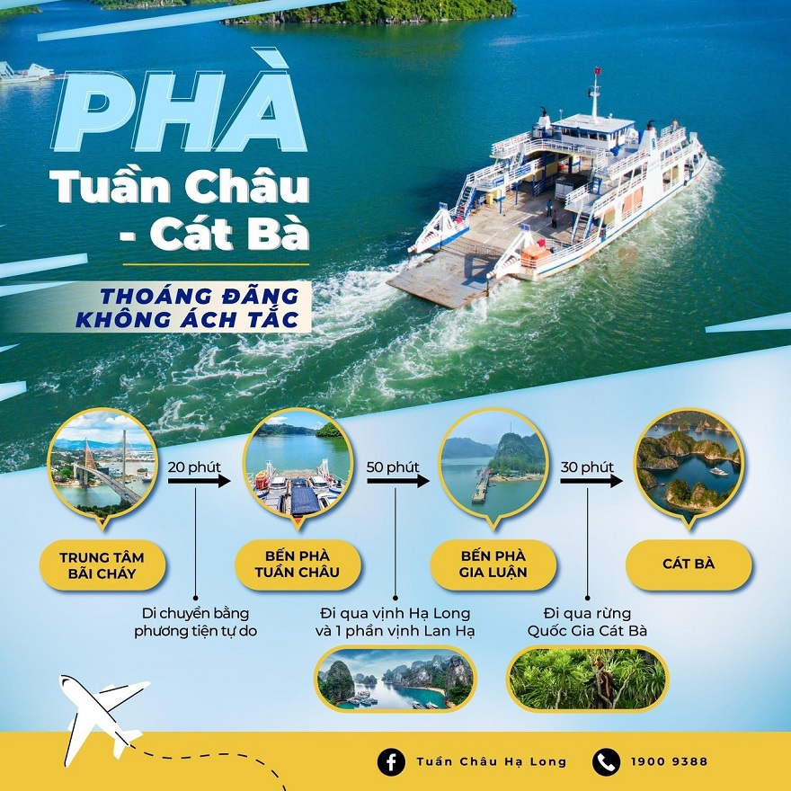 How to get to Tuan Chau ferry terminal