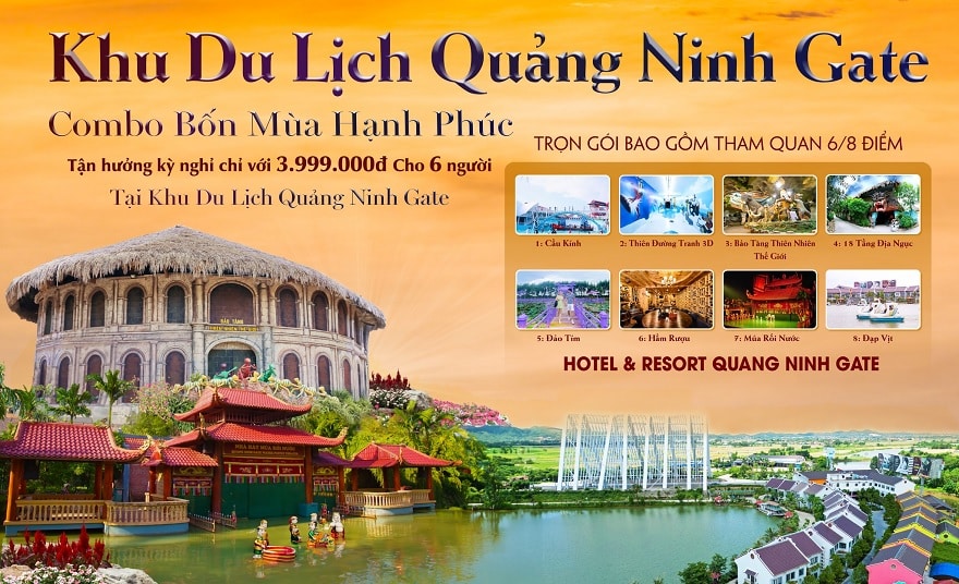 Quang Ninh Gate travel experience combo