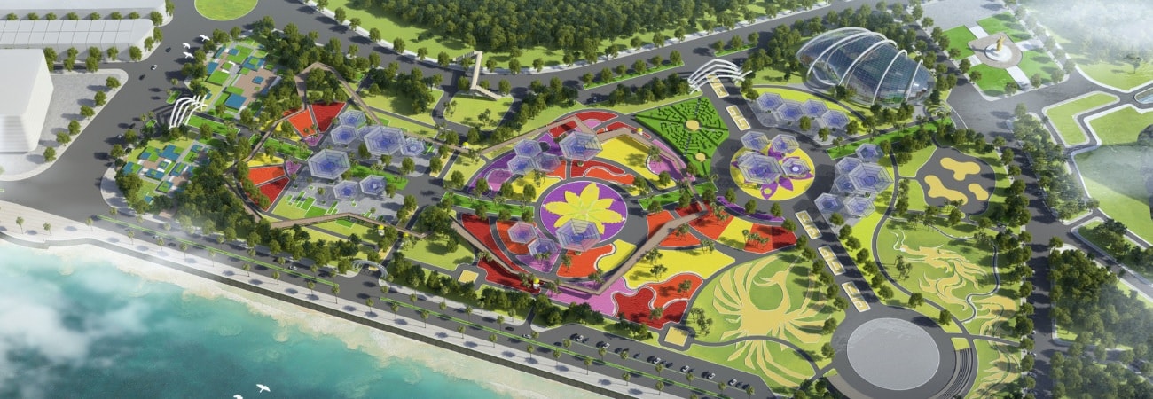 Lan Be Ha Long Flower Park