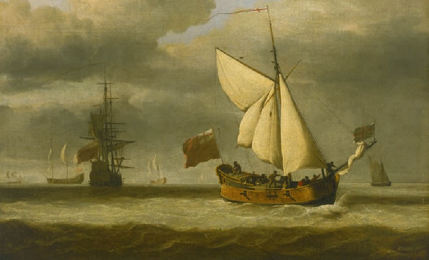 King Charles II aboard the HMY Royal Escape