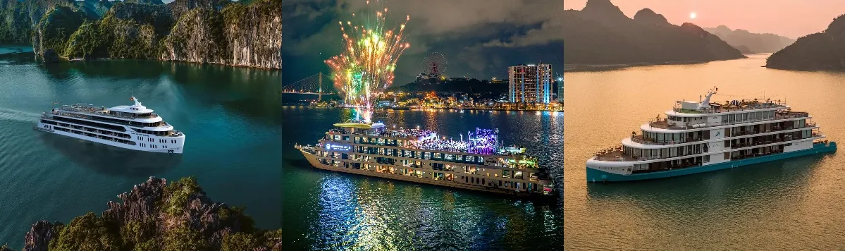 Currently, cruise services in Ha Long are categorized into three main types: day cruises, dinner cruises, and overnight cruises