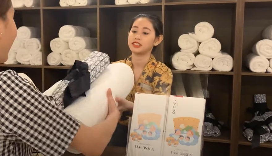 Complimentary bath towel and Yukata provided
