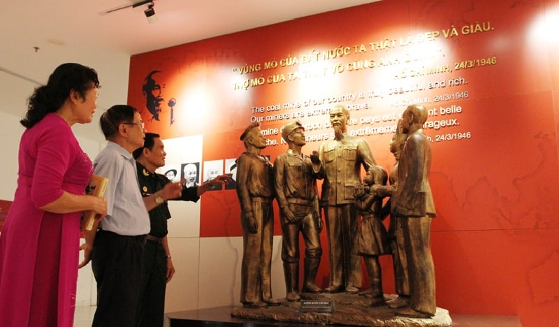 President Ho Chi Minh exhibition area