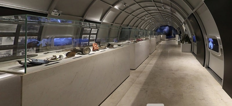 Resistance war artifact exhibition area