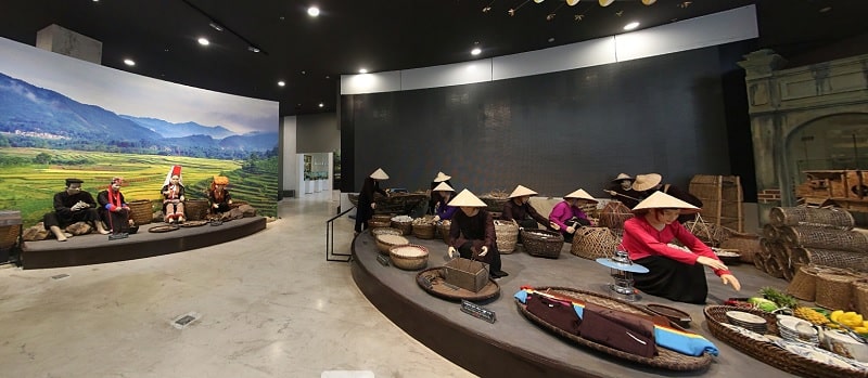 Ethnic minority exhibition area