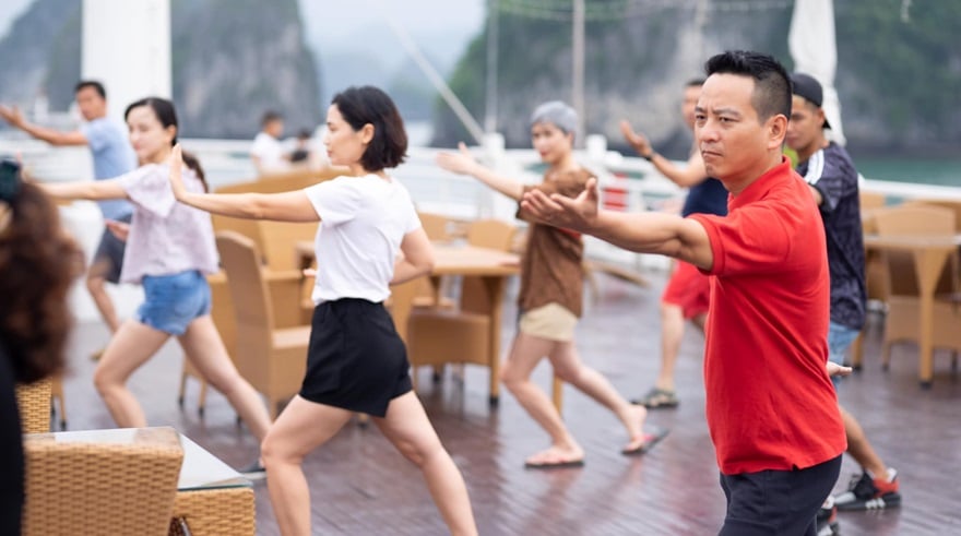 Tai Chi exercises are gentle and suitable for all ages and fitness levels
