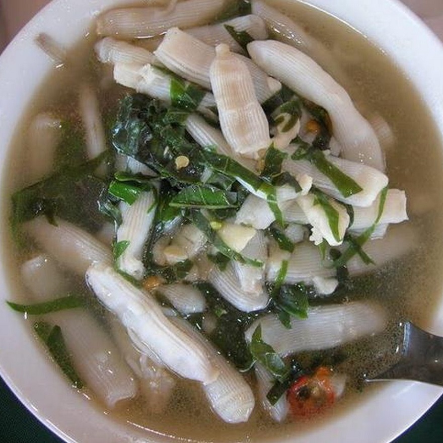 Stir-fried Sipunculid