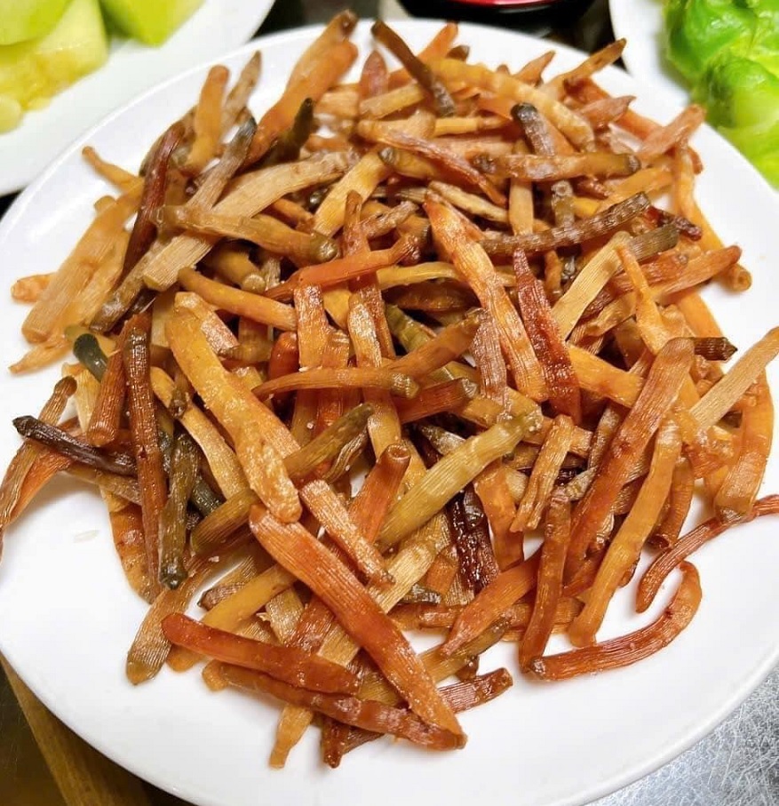 Grilled Sipunculid