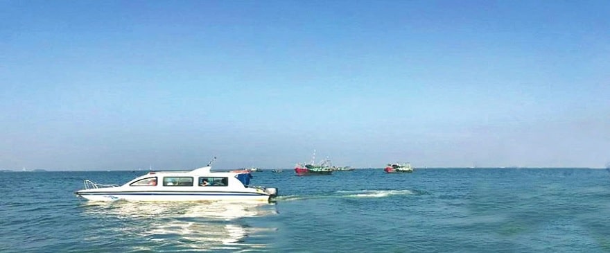 Speedboat to Cai Chien