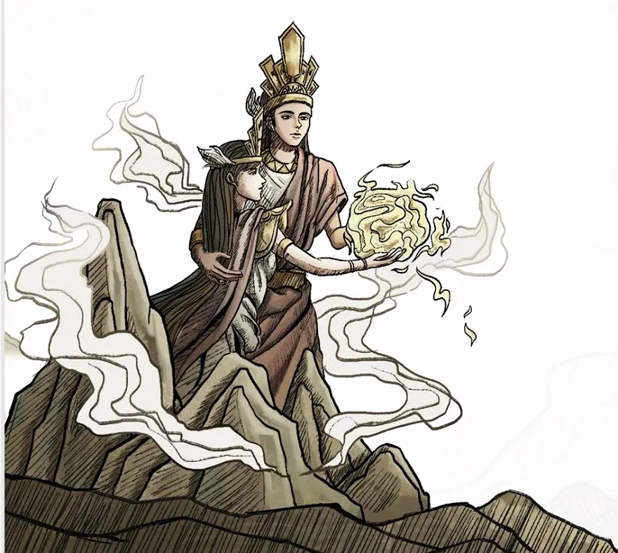 The Legend of the Mother Dragon and the Precious Pearl