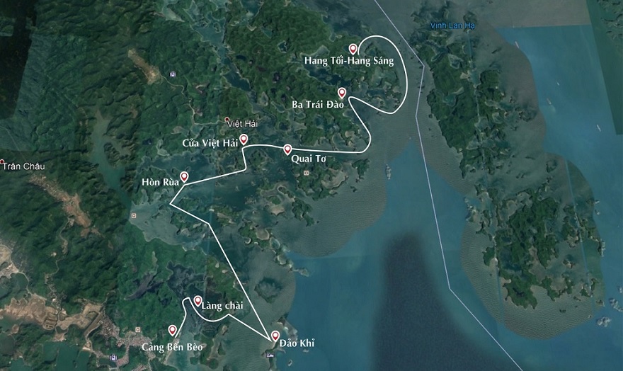 Lan Ha Bay Route 2