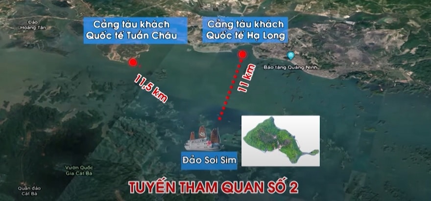 Location of Soi Sim Island