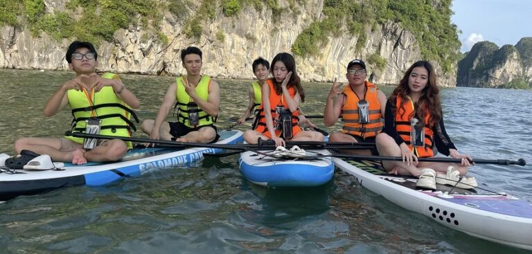 Graceful Waters: An Elevated SUP Experience in Halong Bay