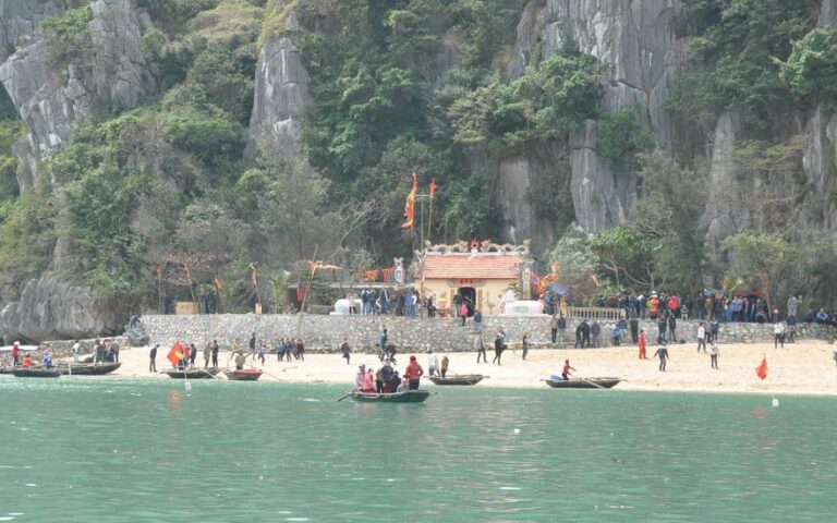 Whispers of Legend: Discovering the Enigmatic Ba Men Temple on a Ha Long Bay Overnight Odyssey