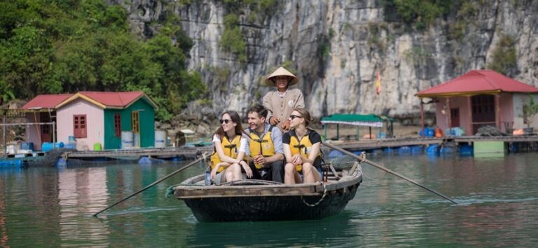 Unveiling the Timeless Art of Rowing Through the Serene Waters of Ha Long Bay